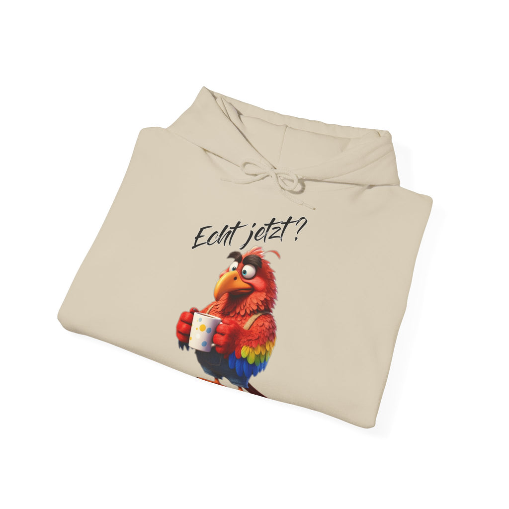Papagei „Echt jetzt?“ Hoodie | Humor | Phönix-Potsdam®