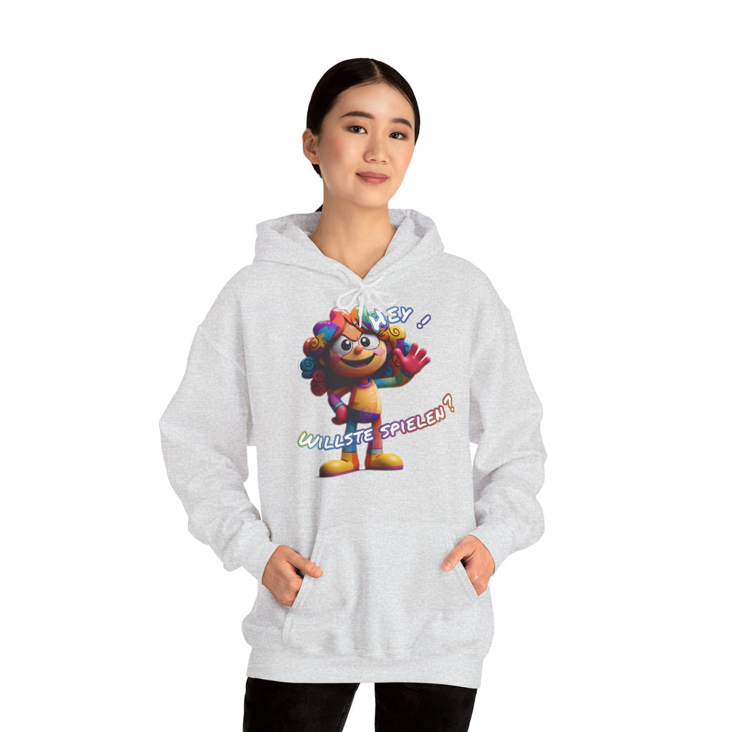 Hoodie „Hey! Willste spielen?“ | Humor | Phönix-Potsdam®