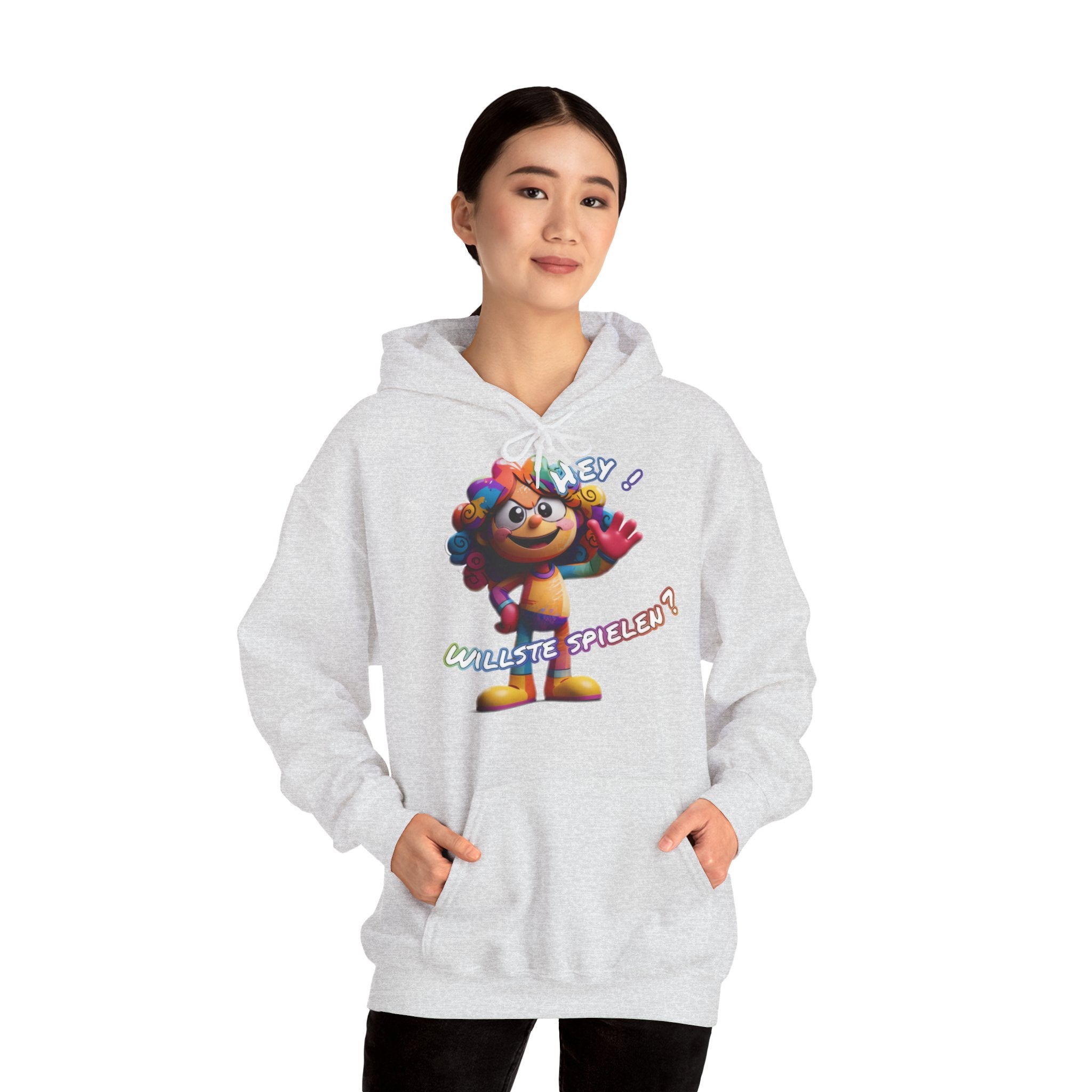 Hoodie „Hey! Willste spielen?“ | Humor | Phönix-Potsdam®