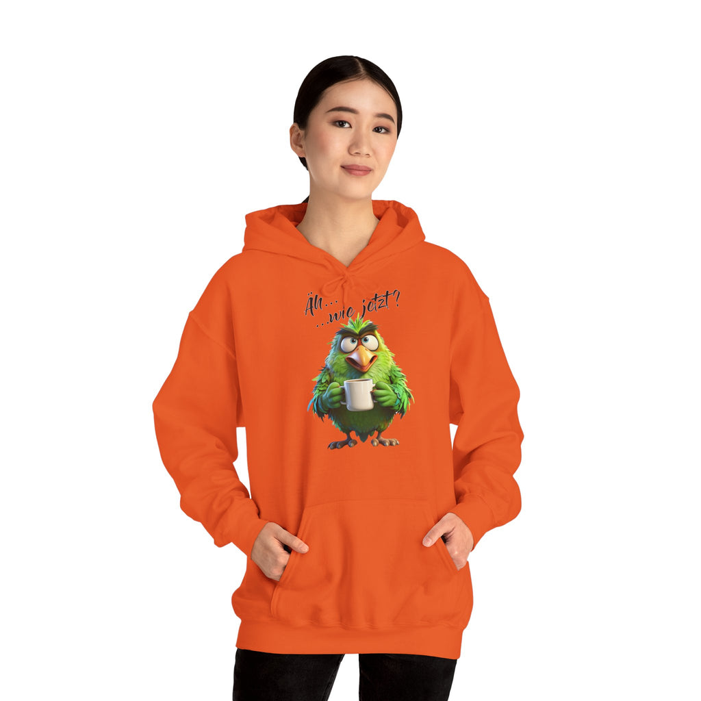 Papagei „Äh...wie jetzt?“ Hoodie | Humor | Phönix-Potsdam®