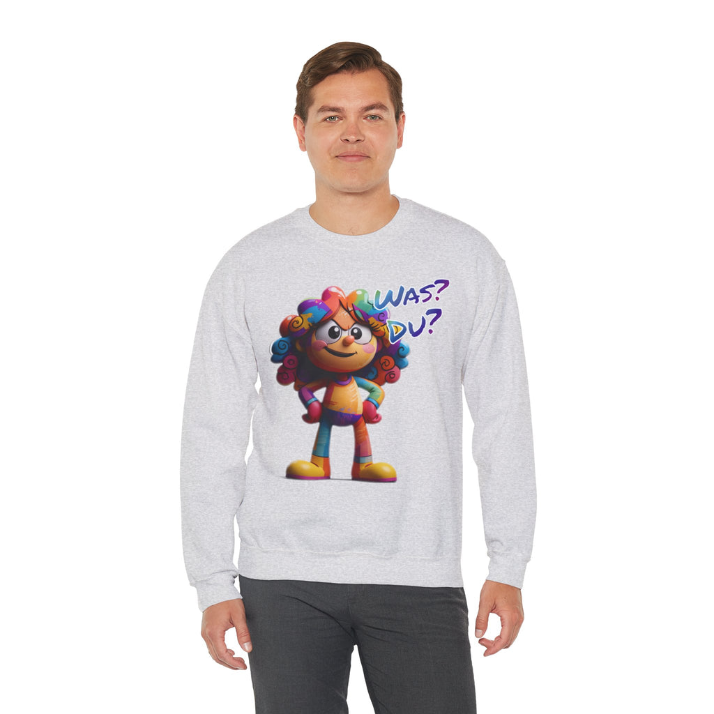 „Was? Du?“ Sweatshirt | Humor | Phönix-Potsdam®