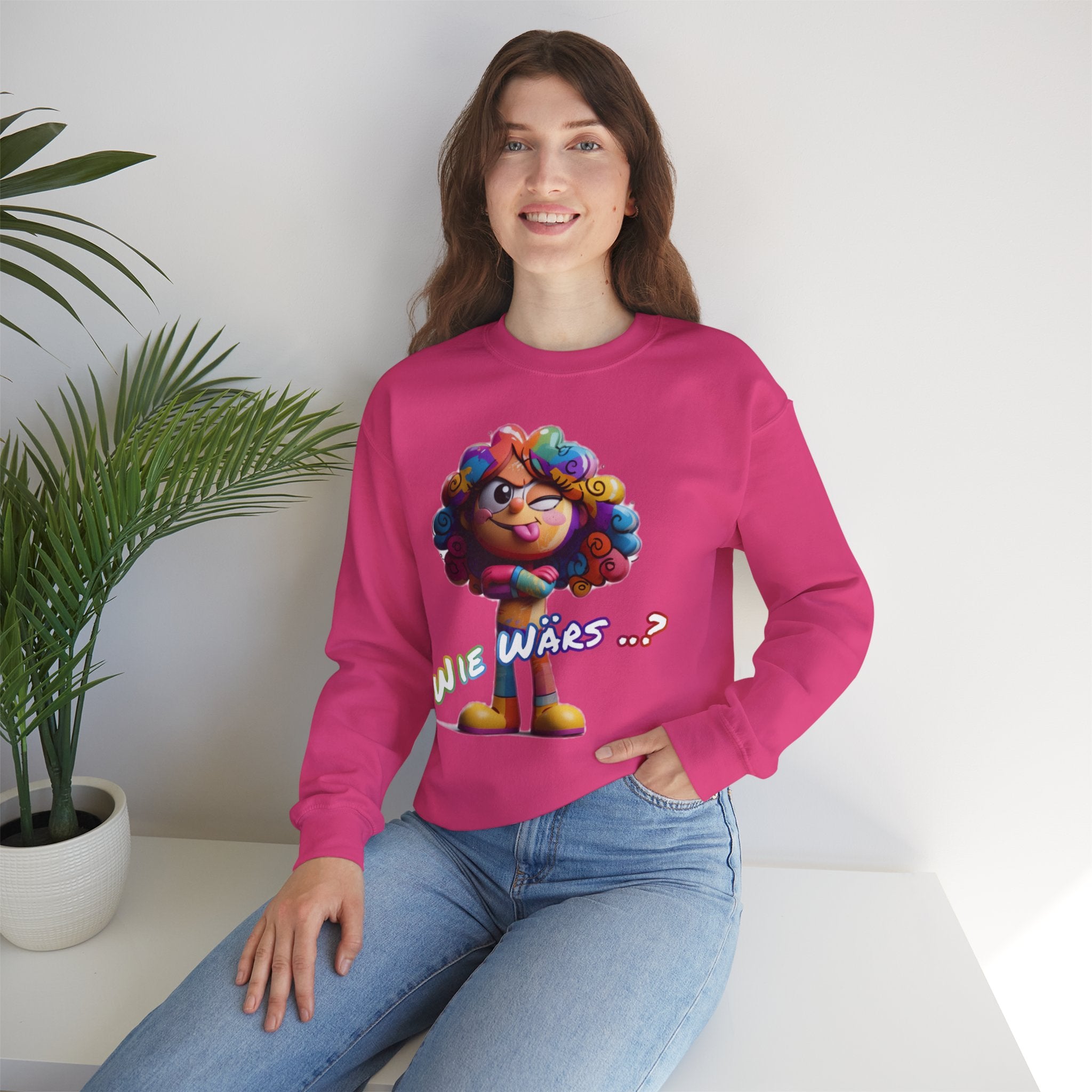 Sweatshirt „Wie wärs .. ?“ | Humor | Phönix-Potsdam®