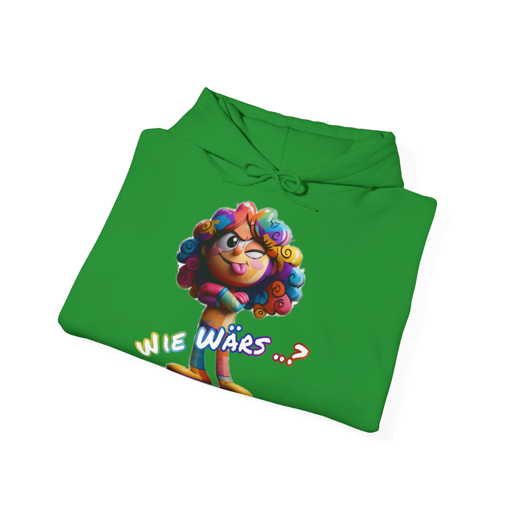 Hoodie „Wie wärs .. ?“ | Humor | Phönix-Potsdam®