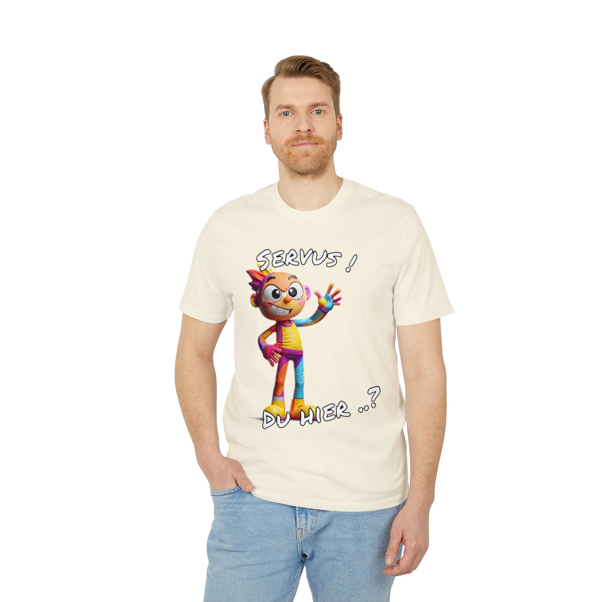 T-Shirt „Servus! Du hier..?“ | Humor | Phönix-Potsdam®