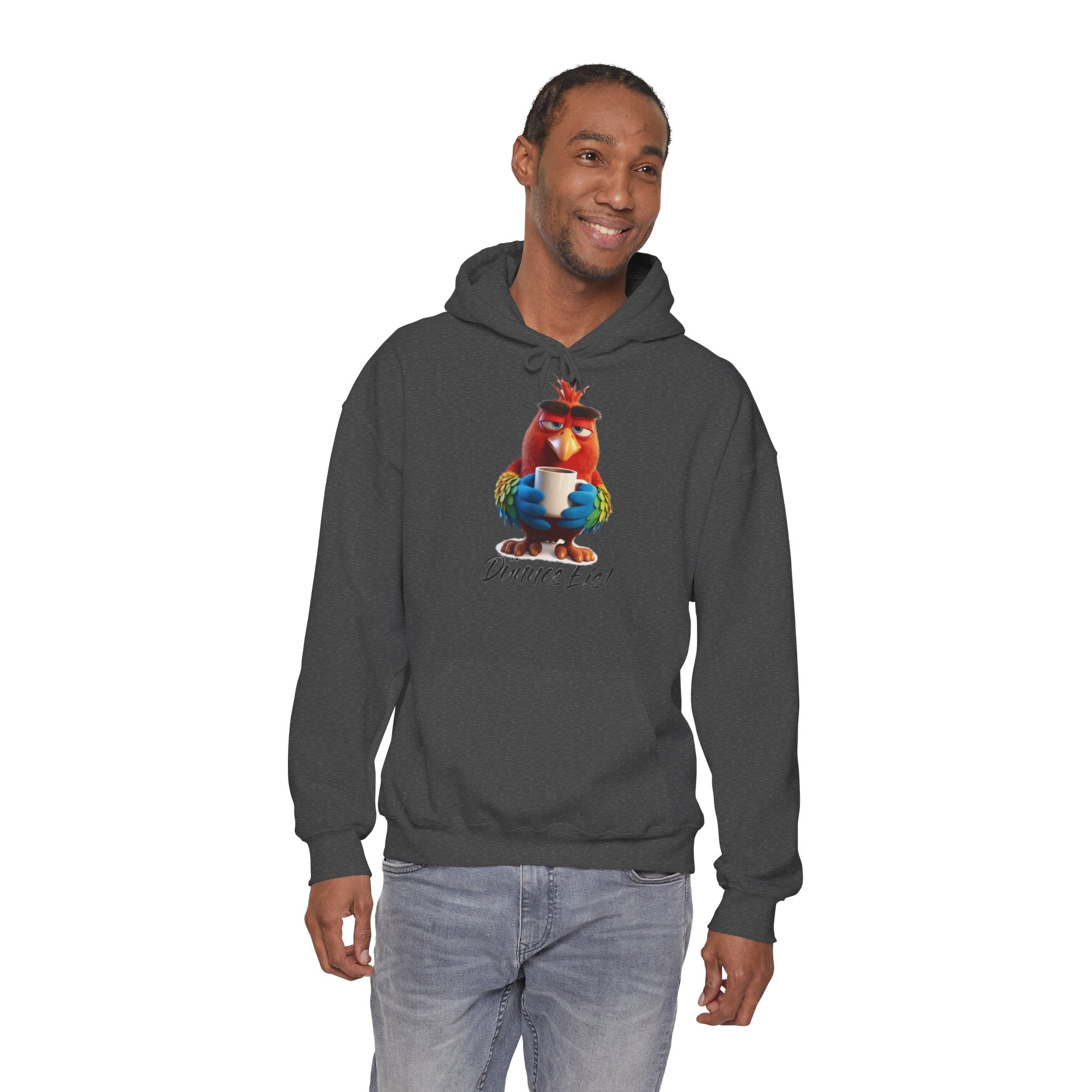 Papagei „Dünnes Eis!“ Hoodie | Humor | Phönix-Potsdam®