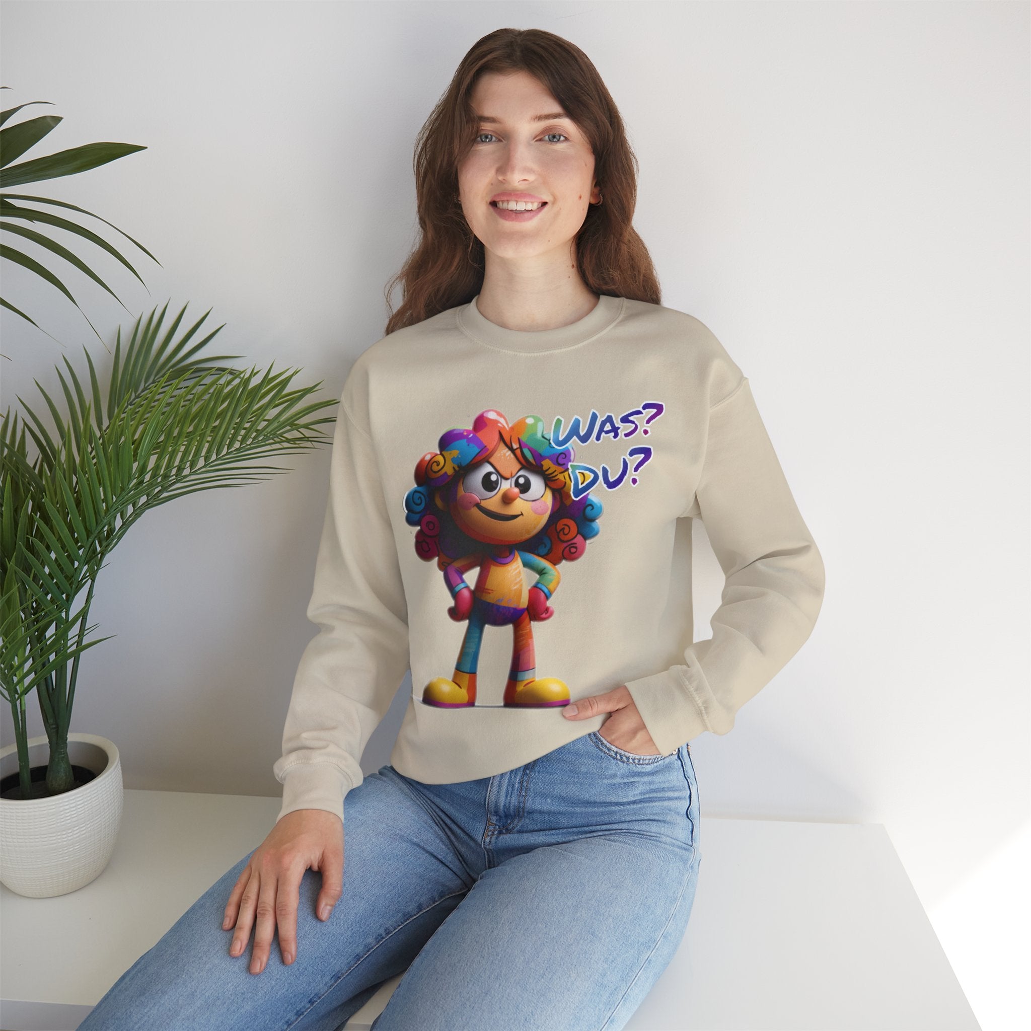 „Was? Du?“ Sweatshirt | Humor | Phönix-Potsdam®