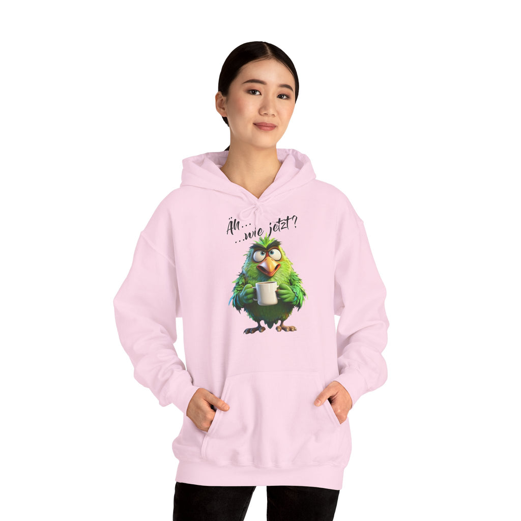 Papagei „Äh...wie jetzt?“ Hoodie | Humor | Phönix-Potsdam®