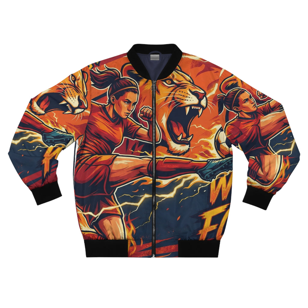 Männer Bomberjacke Frauen Fußball – Unstoppable Force | Regular Fit