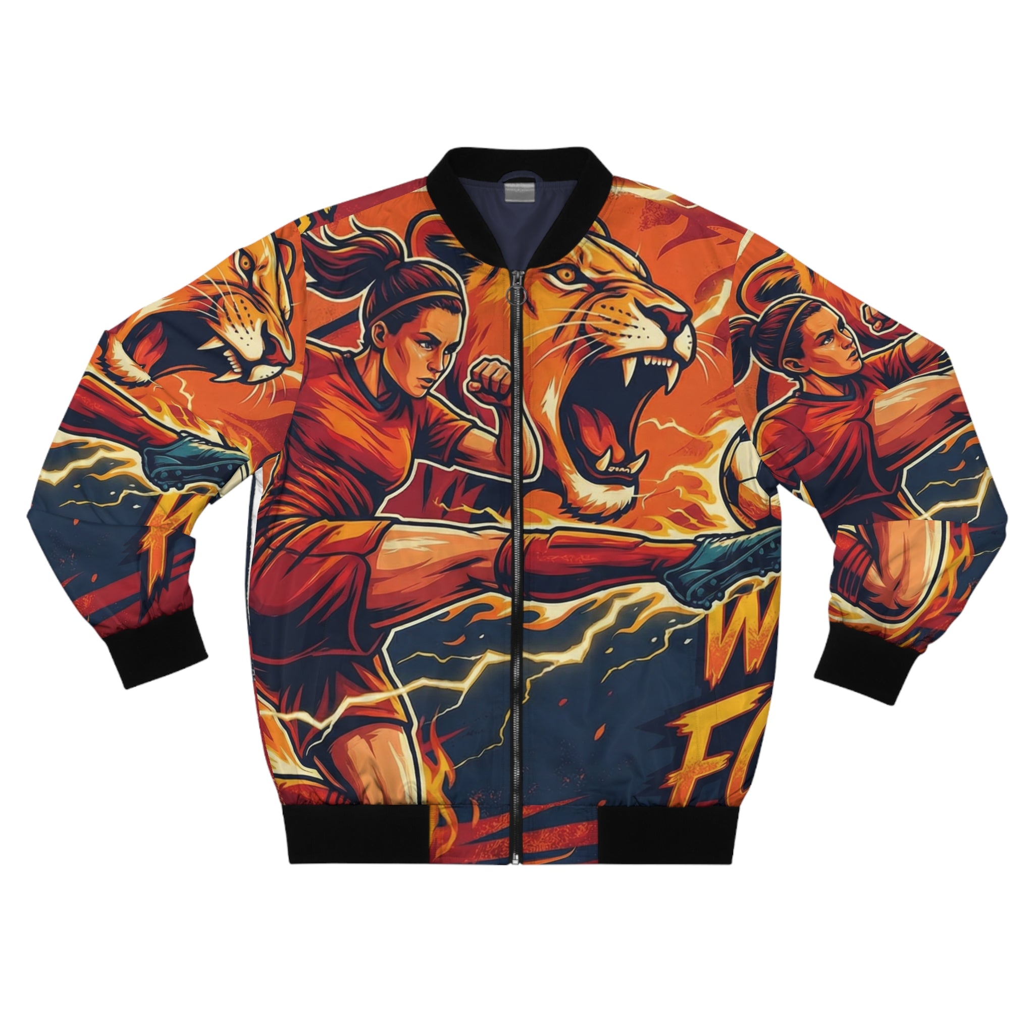 Männer Bomberjacke Frauen Fußball – Unstoppable Force | Regular Fit