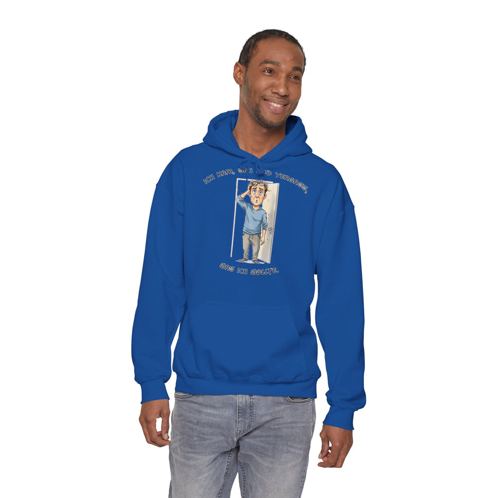 Ich kam, sah und vergaß Hoodie | Karikatur | Phönix-Potsdam®