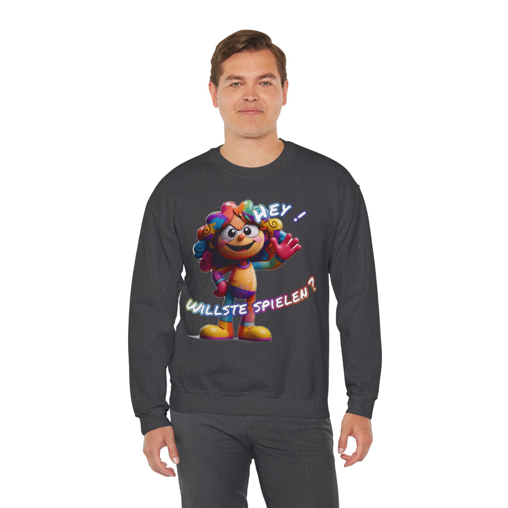 Sweatshirt „Hey! Willste spielen?“ | Humor | Phönix-Potsdam®