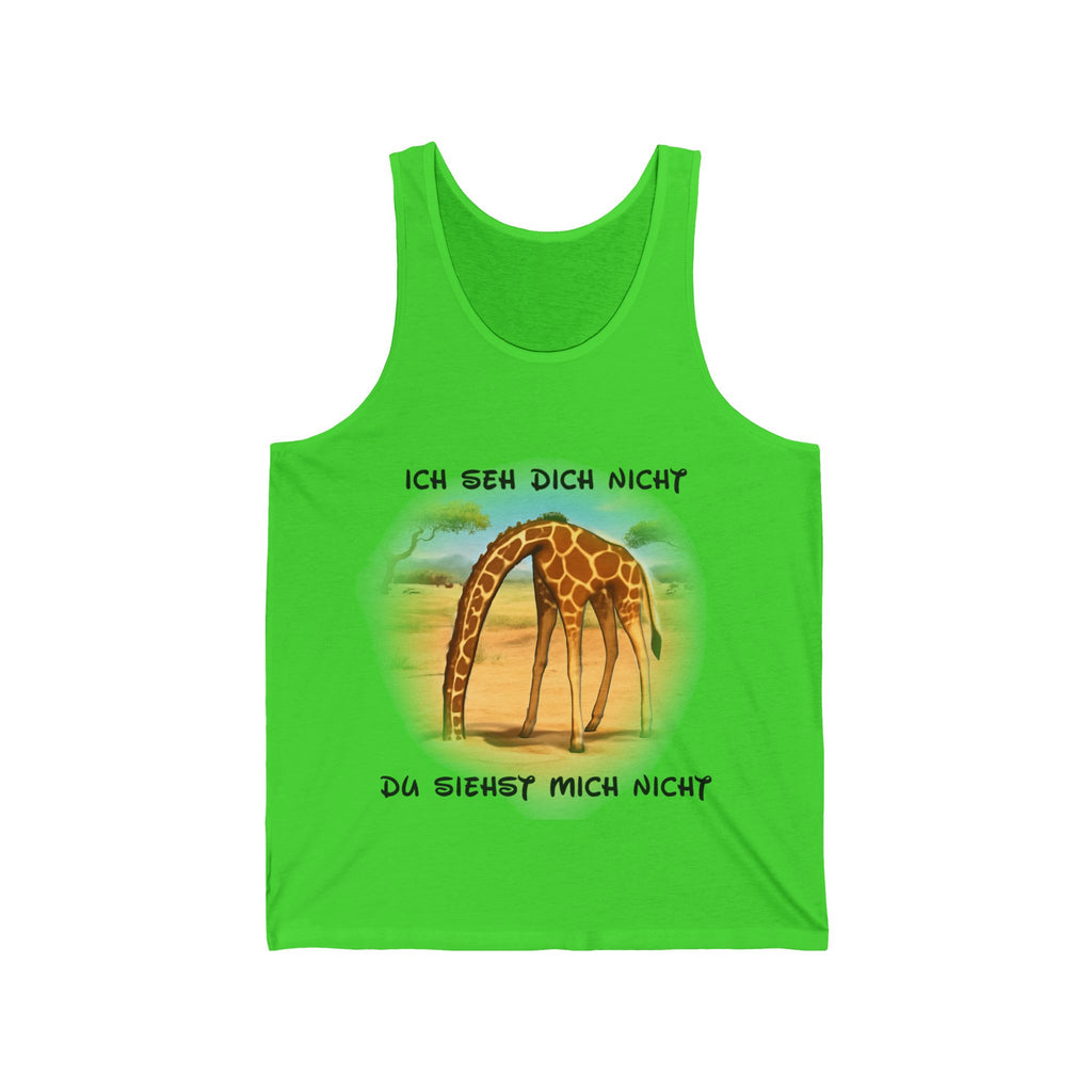 Giraffe Tank Top „Ich seh dich nicht“ | Phönix-Potsdam®