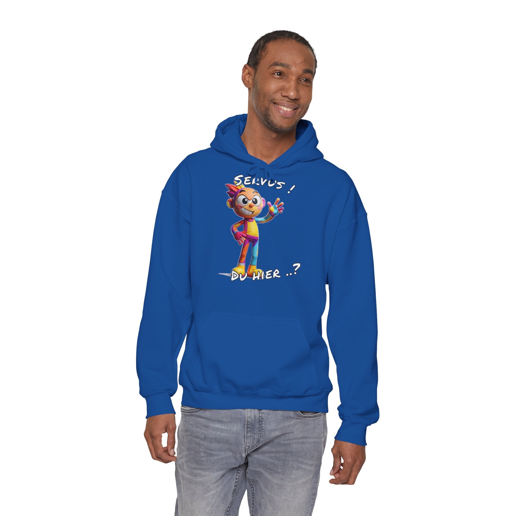 Hoodie „Servus! Du hier..?“ | Humor | Phönix-Potsdam®