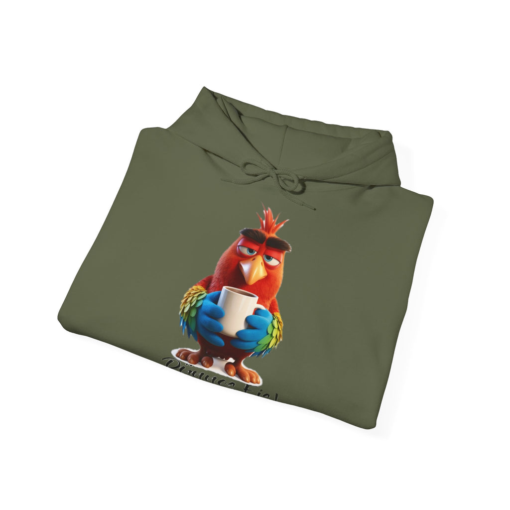 Papagei „Dünnes Eis!“ Hoodie | Humor | Phönix-Potsdam®