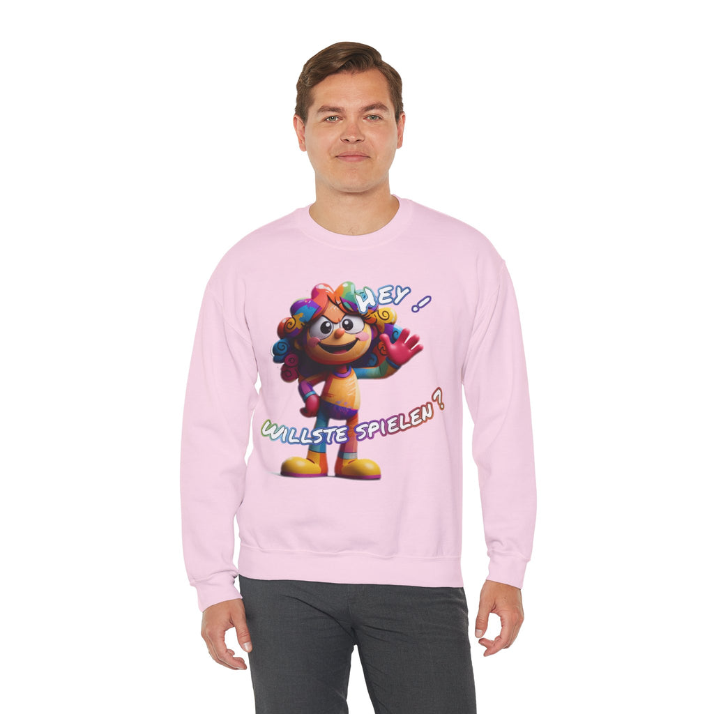 Sweatshirt „Hey! Willste spielen?“ | Humor | Phönix-Potsdam®