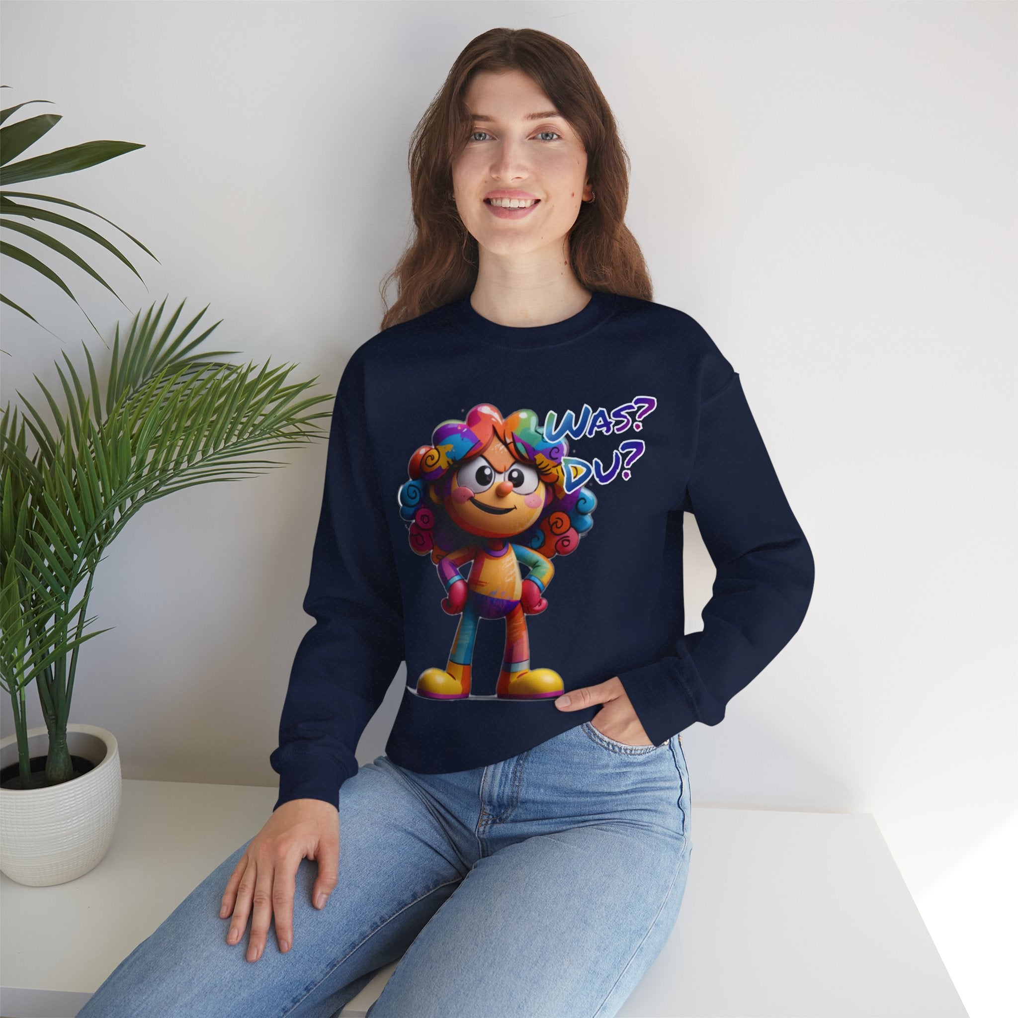 „Was? Du?“ Sweatshirt | Humor | Phönix-Potsdam®