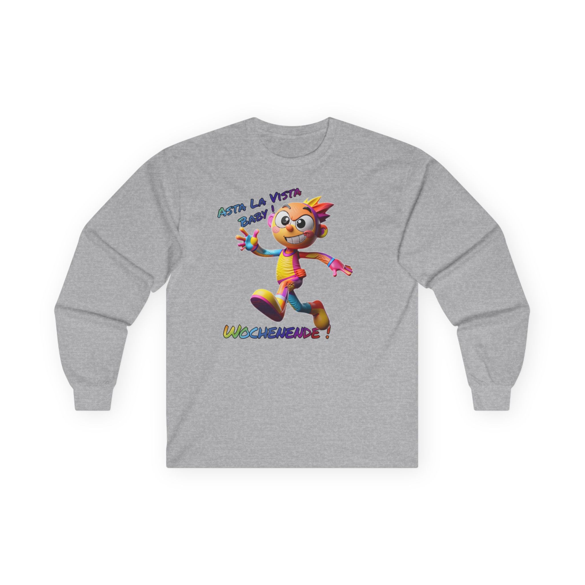 Langarmshirt „Asta la Vista, Baby! – Wochenende!“ | Humor | Phönix-Potsdam®
