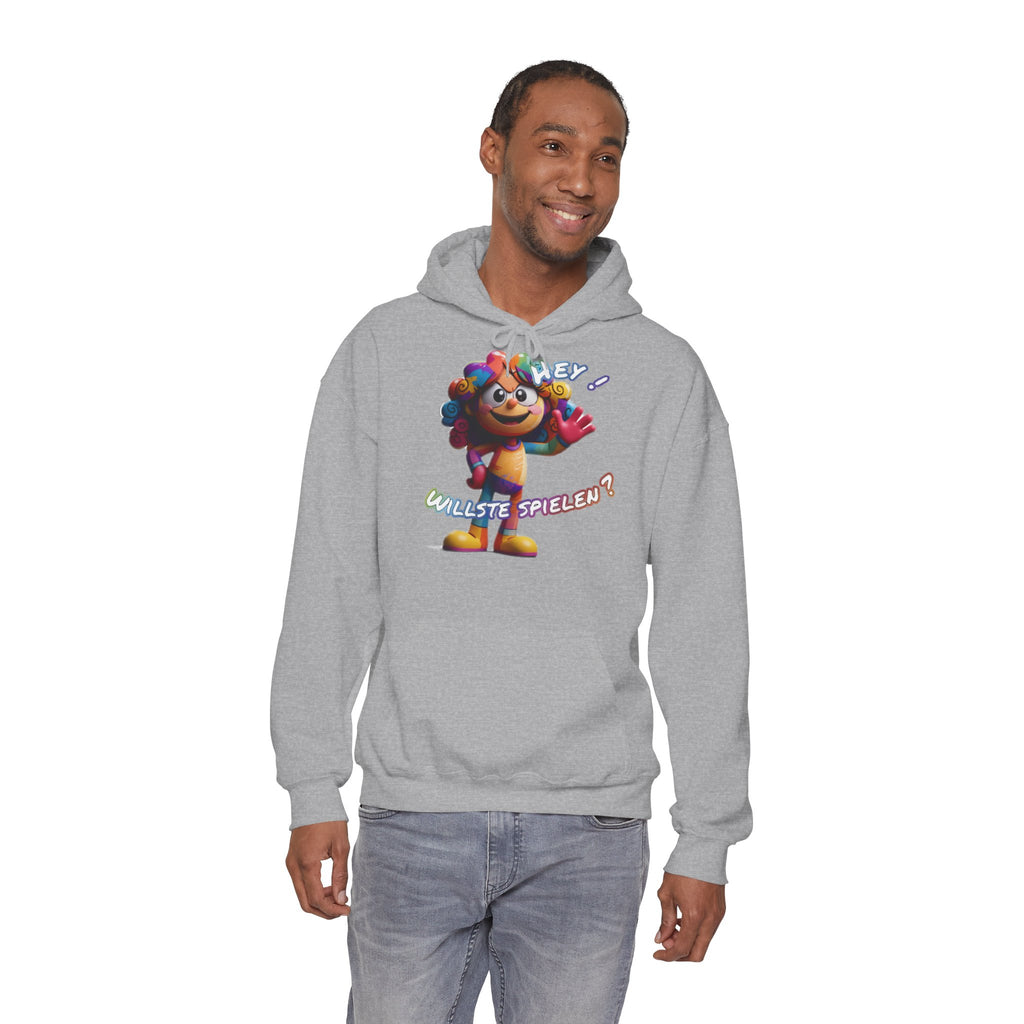 Hoodie „Hey! Willste spielen?“ | Humor | Phönix-Potsdam®