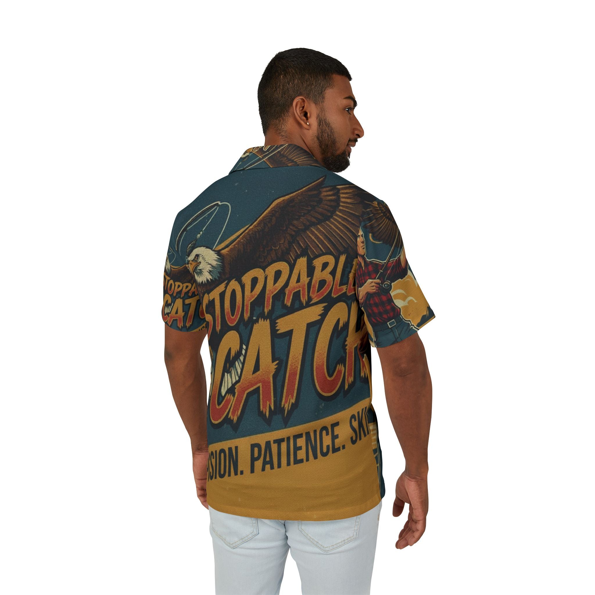 Angel Hemd – "Unstoppable Catch" | All-Over-Print | Phönix-Potsdam®