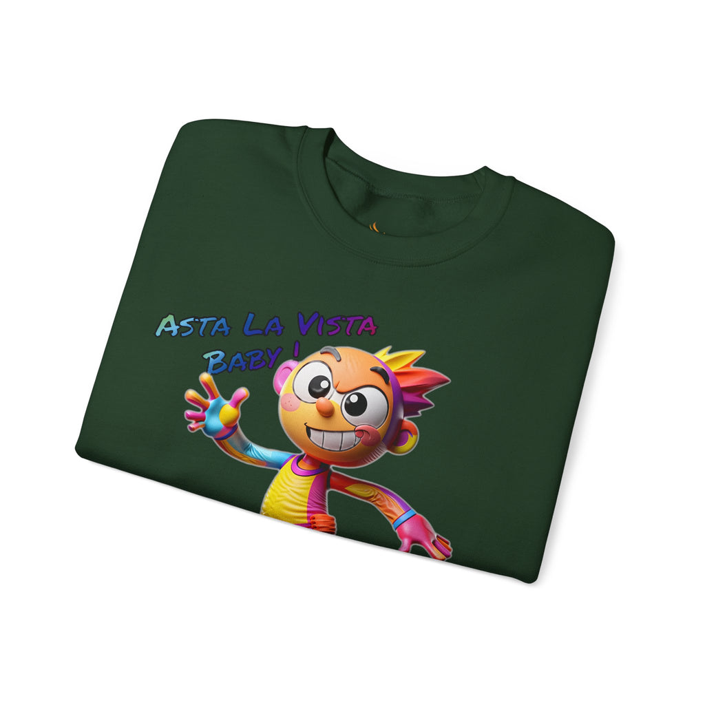 Sweatshirt „Asta la Vista, Baby! – Wochenende!“ | Humor | Phönix-Potsdam®