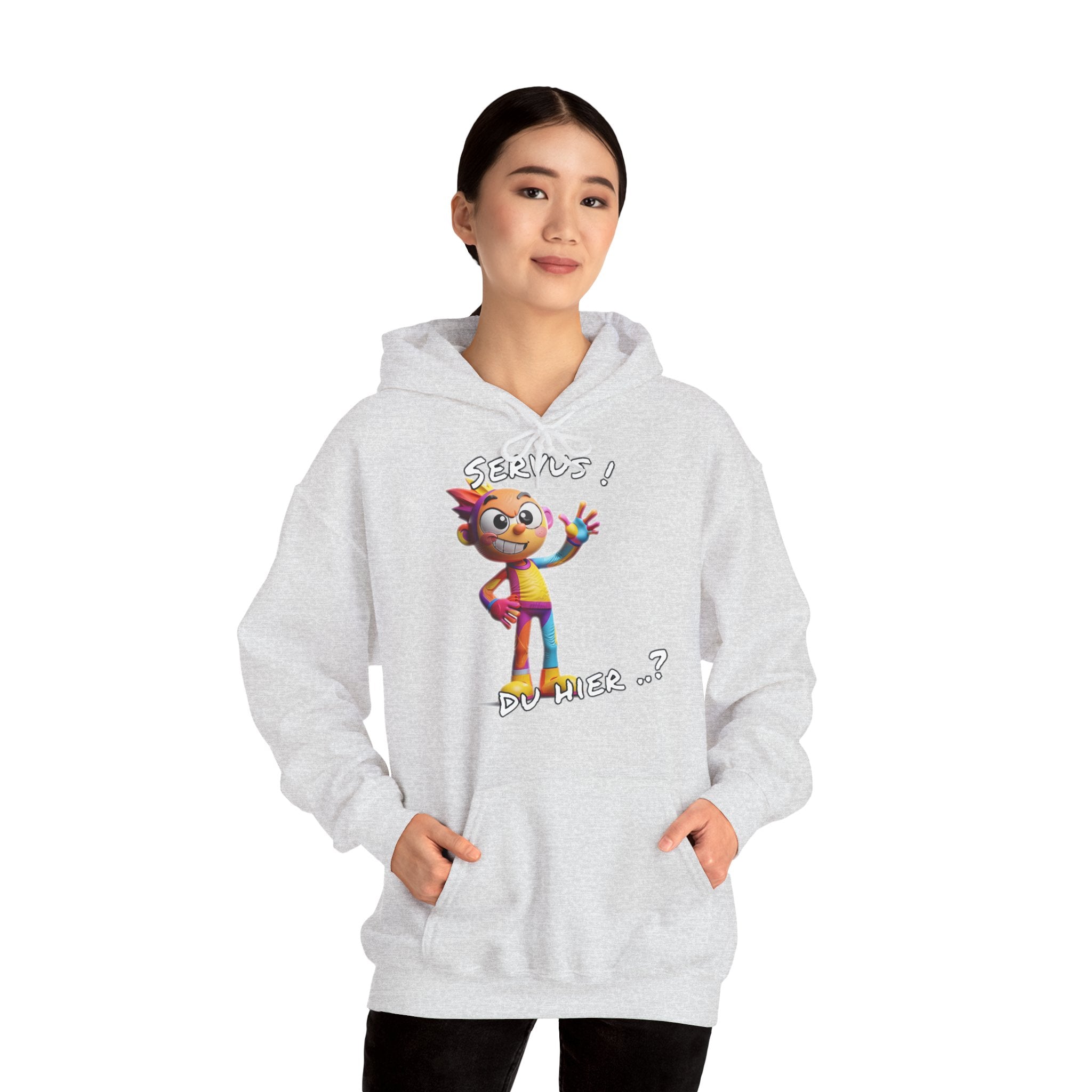 Hoodie „Servus! Du hier..?“ | Humor | Phönix-Potsdam®