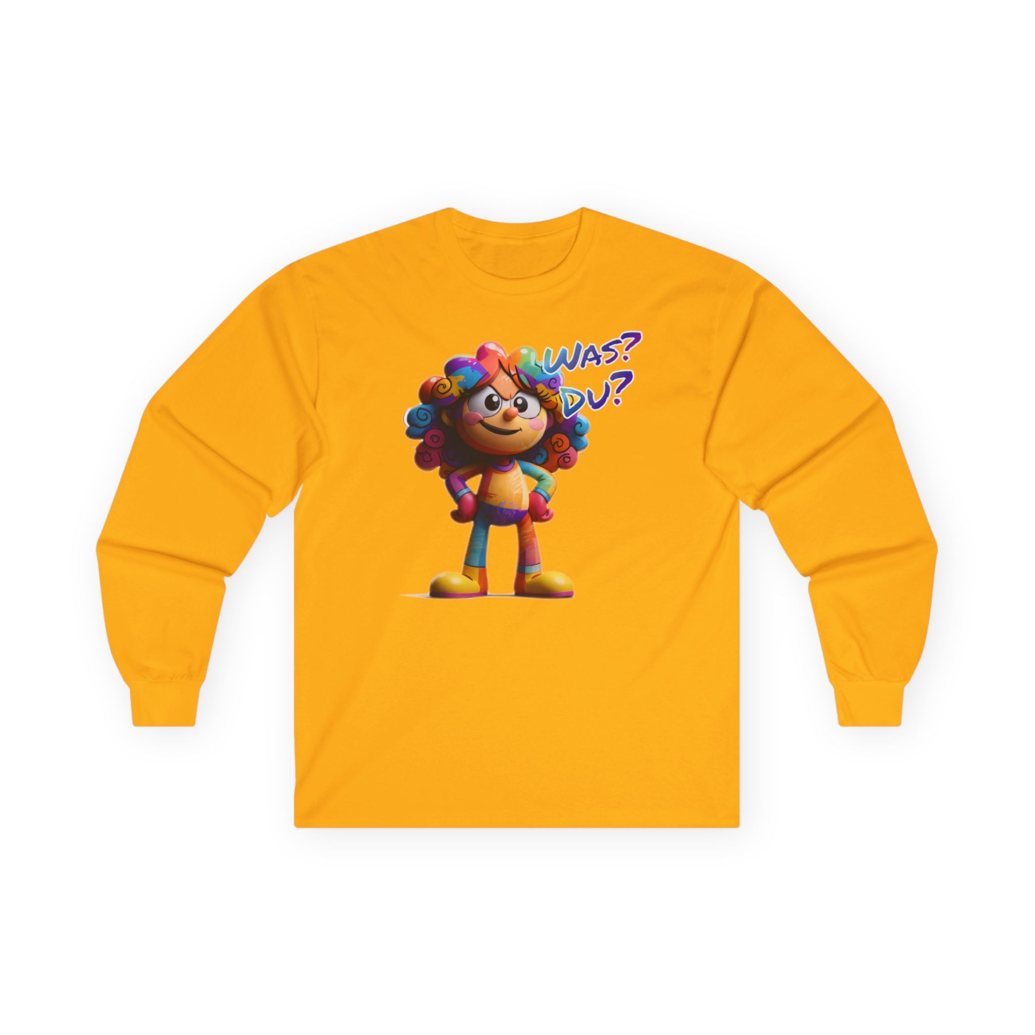 "Was? Du?" Langarmshirt | Humor | Phönix-Potsdam®