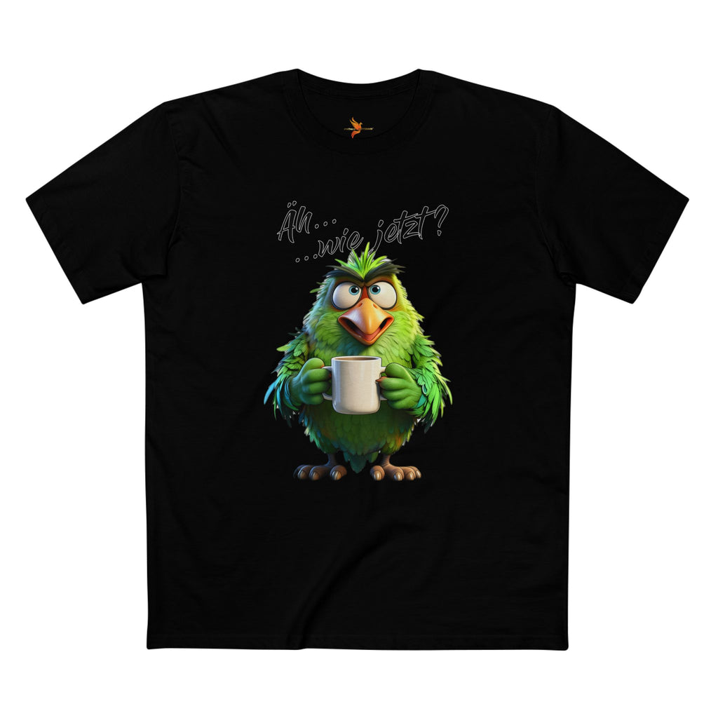 Papagei „Äh...wie jetzt?“ T-Shirt | Humor | Phönix-Potsdam®