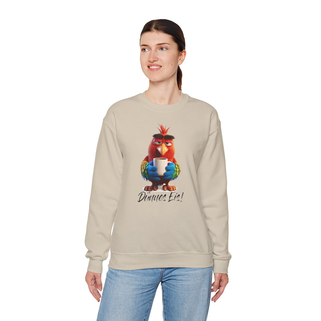 Papagei „Dünnes Eis!“ Sweatshirt | Humor | Phönix-Potsdam®