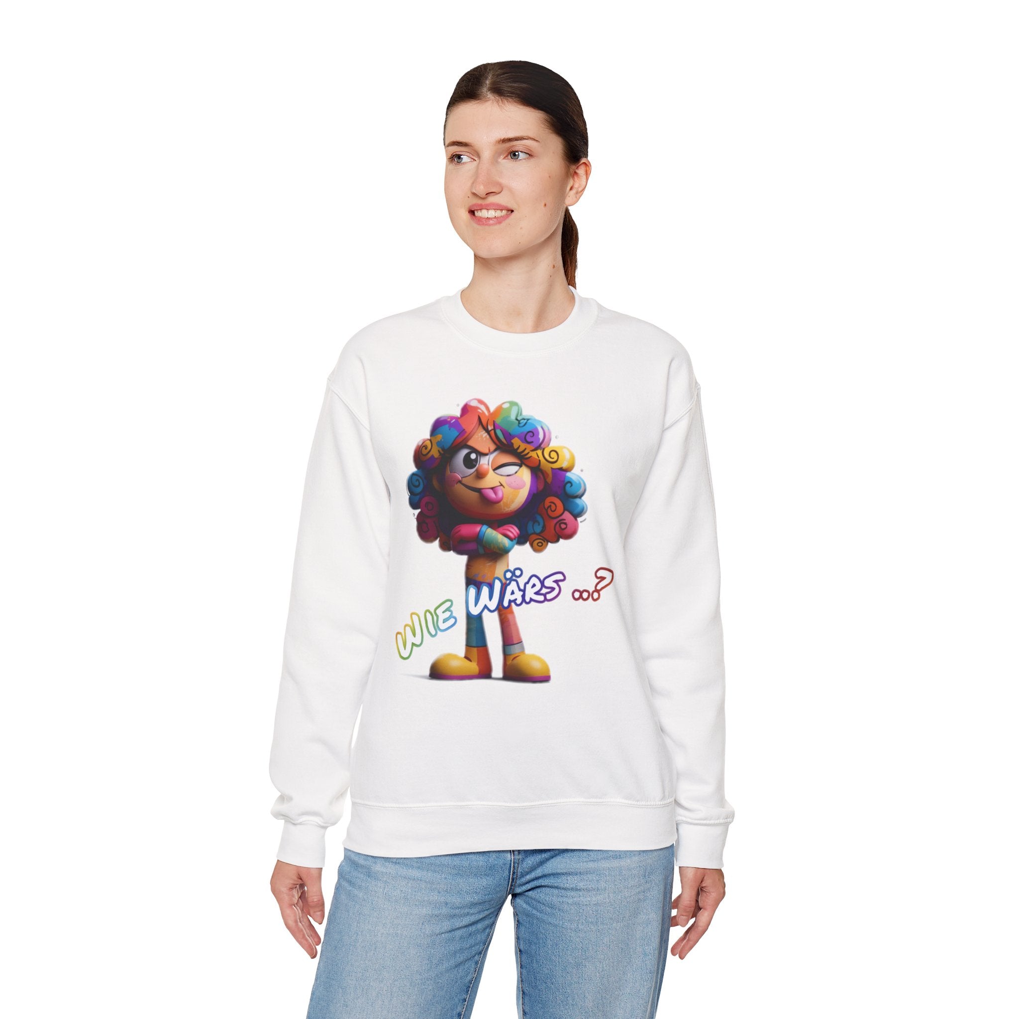 Sweatshirt „Wie wärs .. ?“ | Humor | Phönix-Potsdam®