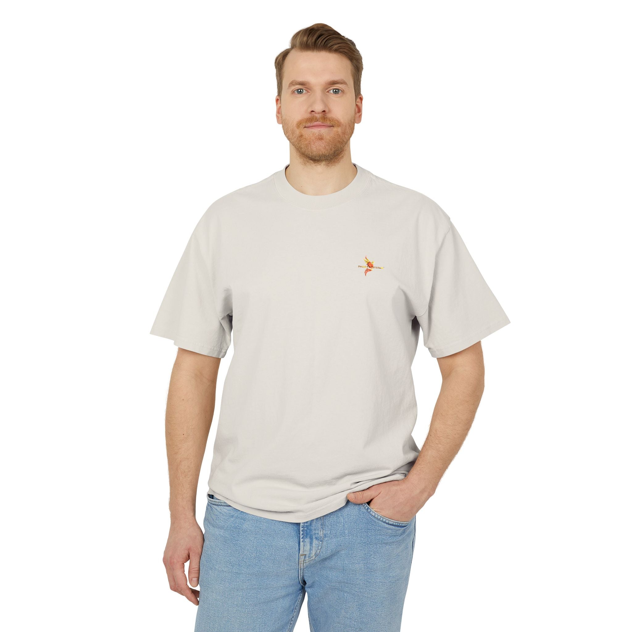 T-Shirt | Heavyweight Vintage | Gestickt | Phönix-Potsdam®
