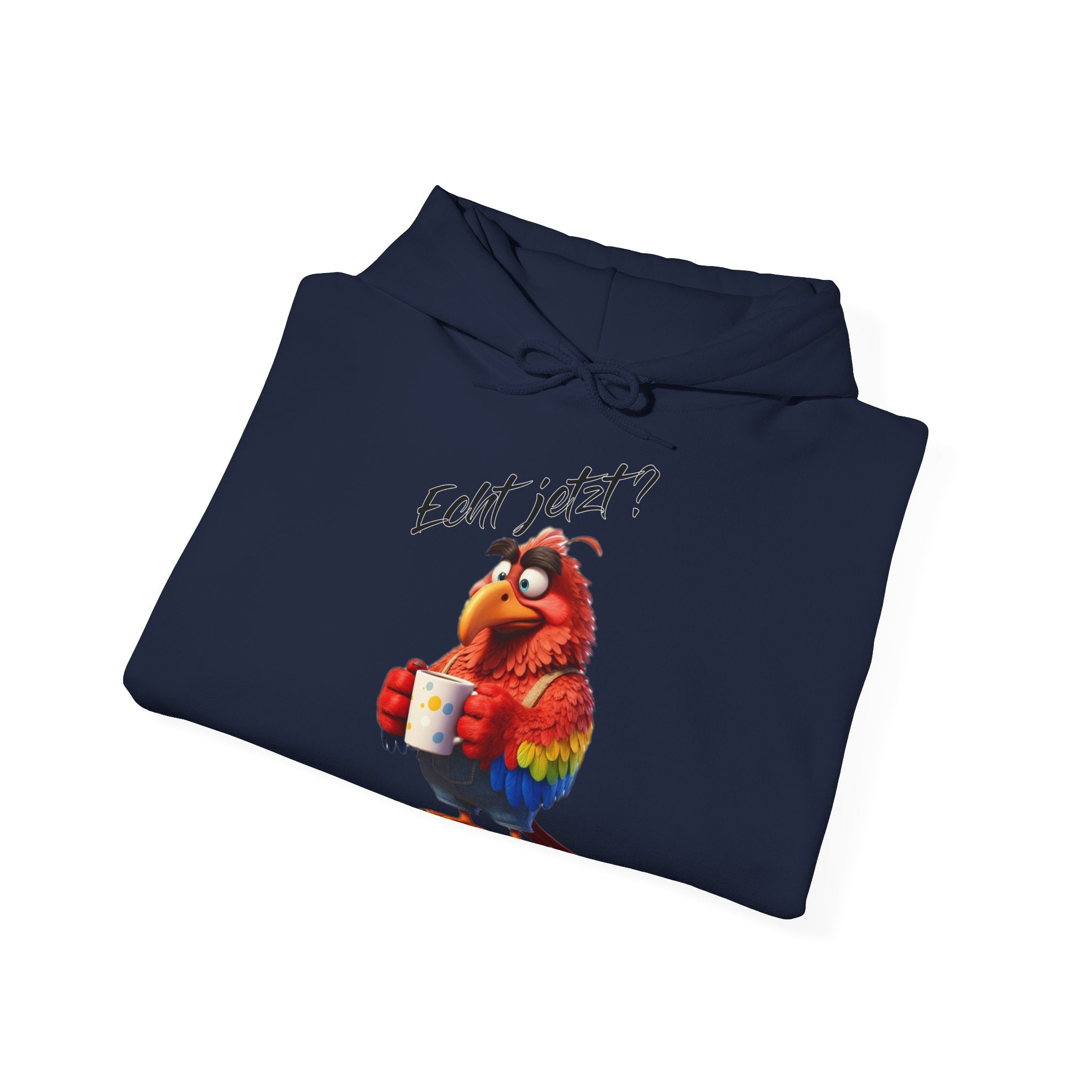 Papagei „Echt jetzt?“ Hoodie | Humor | Phönix-Potsdam®