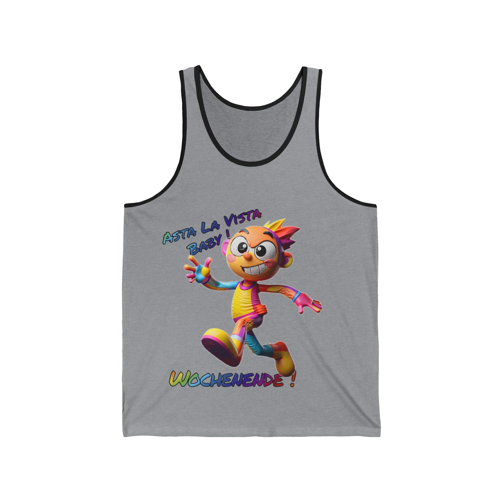 Tank Top „Asta la Vista, Baby! – Wochenende!“ | Humor | Phönix-Potsdam®
