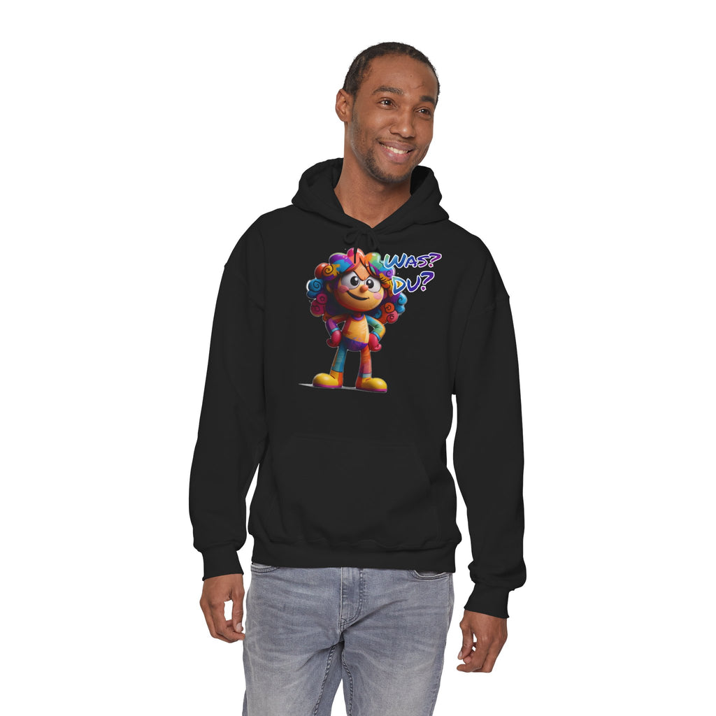 "Was? Du?" Hoodie | Humor | Phönix-Potsdam®