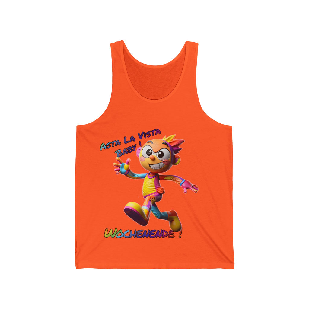 Tank Top „Asta la Vista, Baby! – Wochenende!“ | Humor | Phönix-Potsdam®