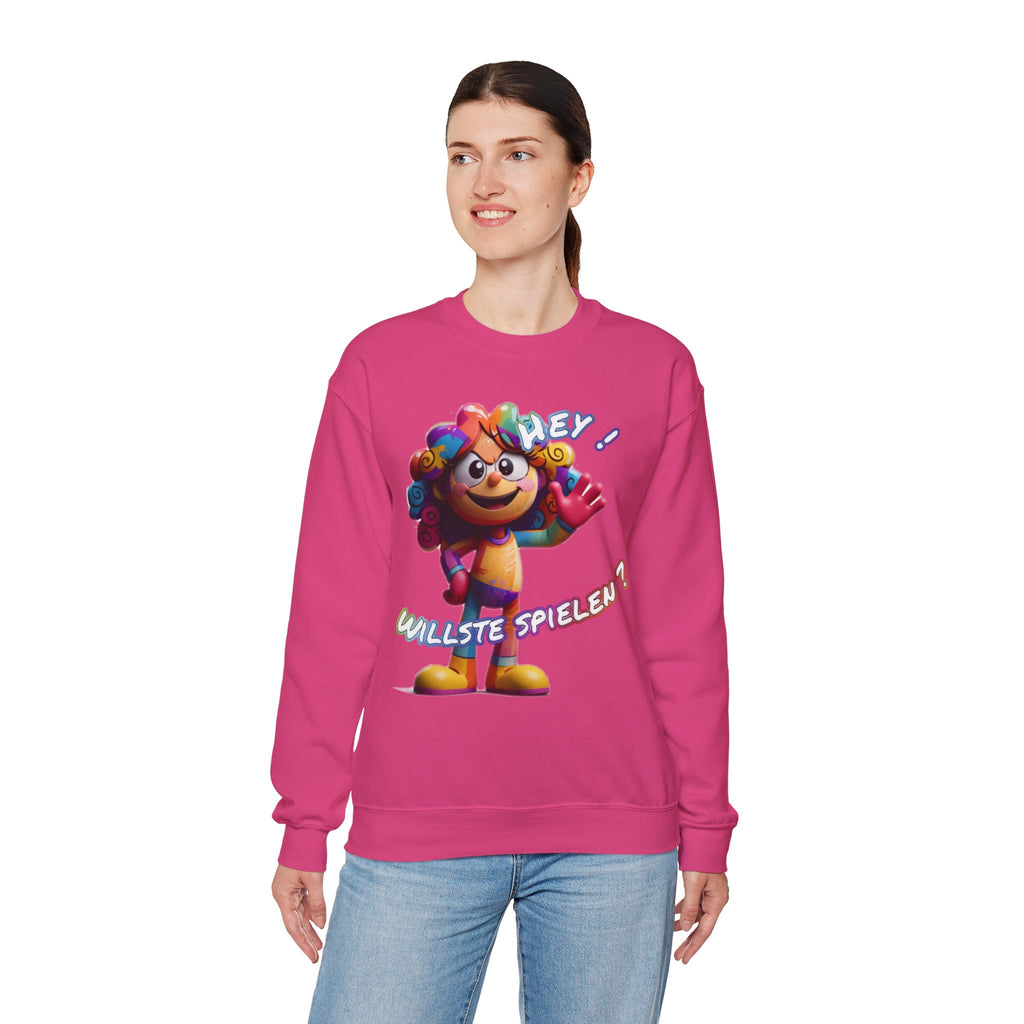Sweatshirt „Hey! Willste spielen?“ | Humor | Phönix-Potsdam®