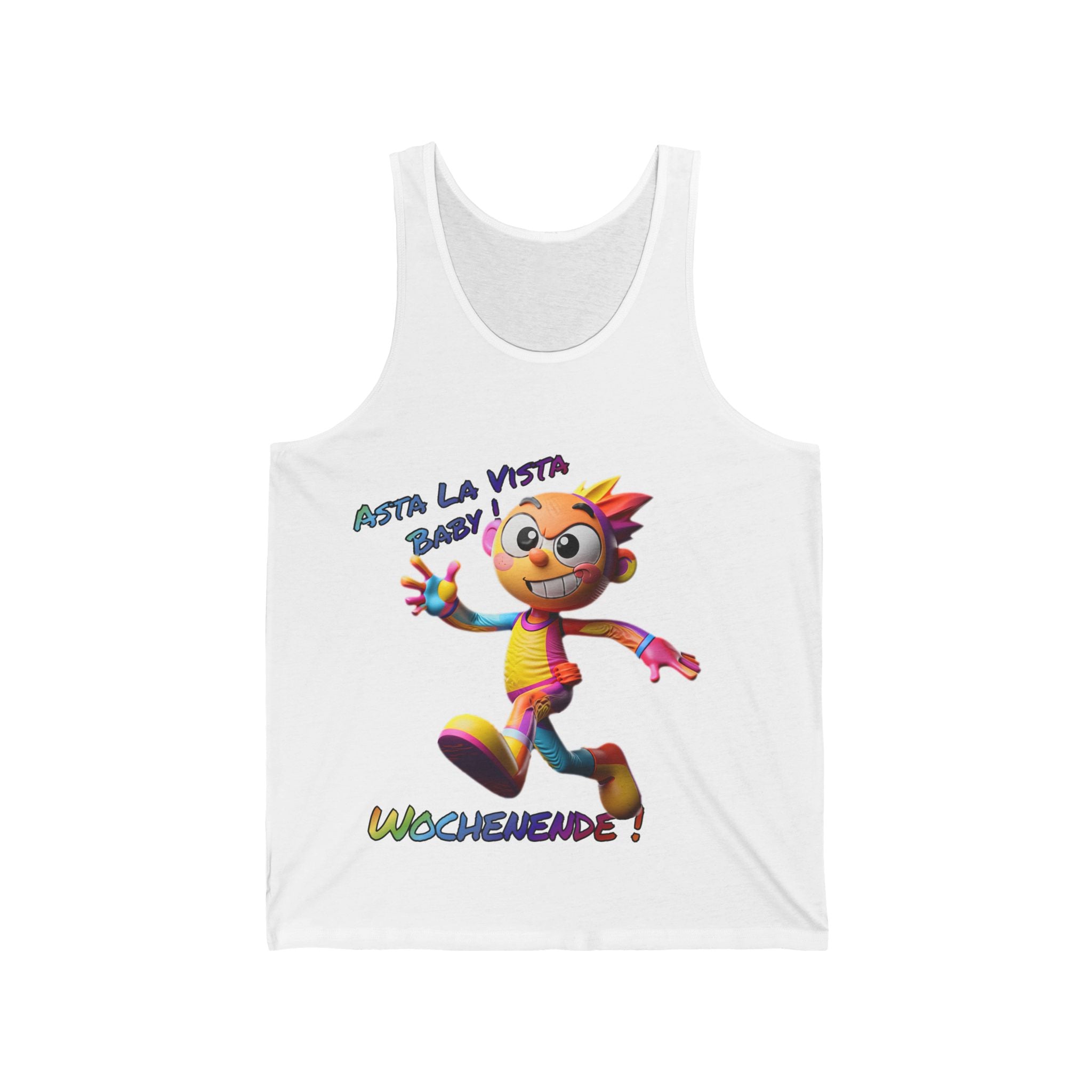 Tank Top „Asta la Vista, Baby! – Wochenende!“ | Humor | Phönix-Potsdam®