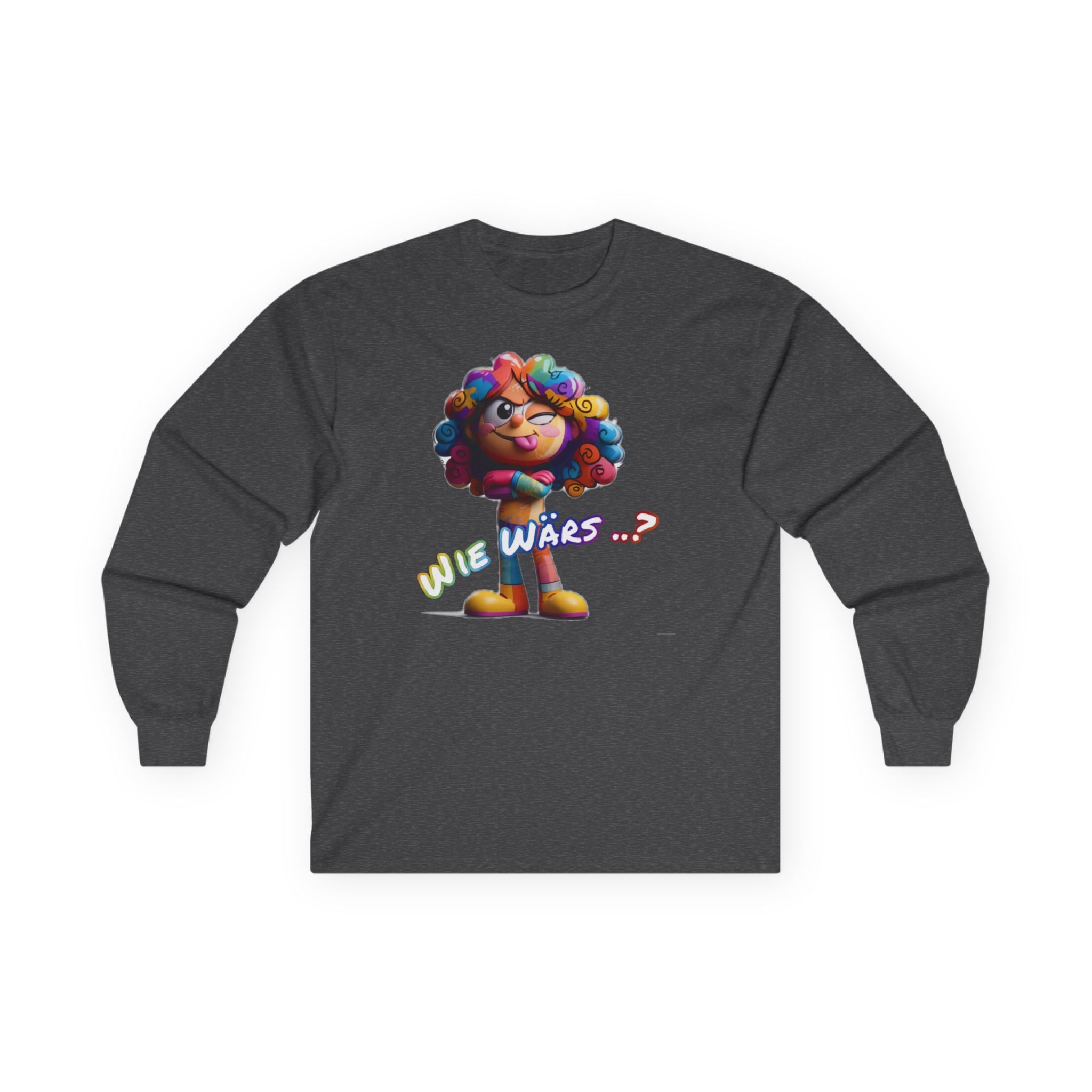 Langarmshirt „Wie wärs .. ?“ | Humor | Phönix-Potsdam®