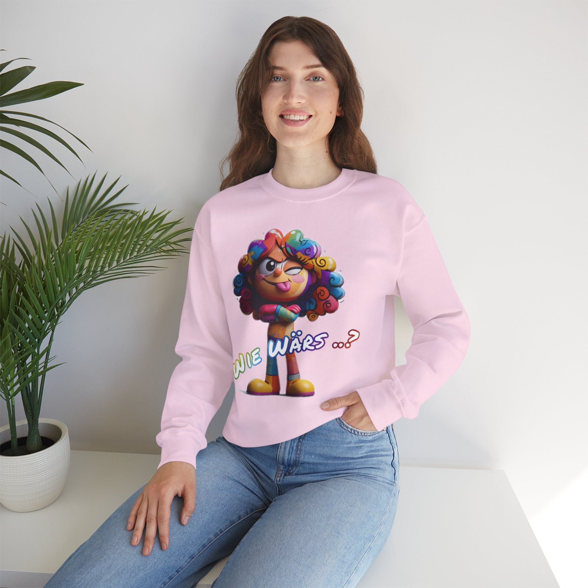 Sweatshirt „Wie wärs .. ?“ | Humor | Phönix-Potsdam®
