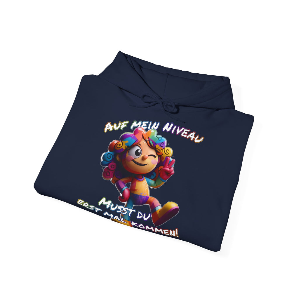 „Auf mein Niveau musst du erst mal kommen!“ Hoodie | Humor | Phönix-Potsdam®