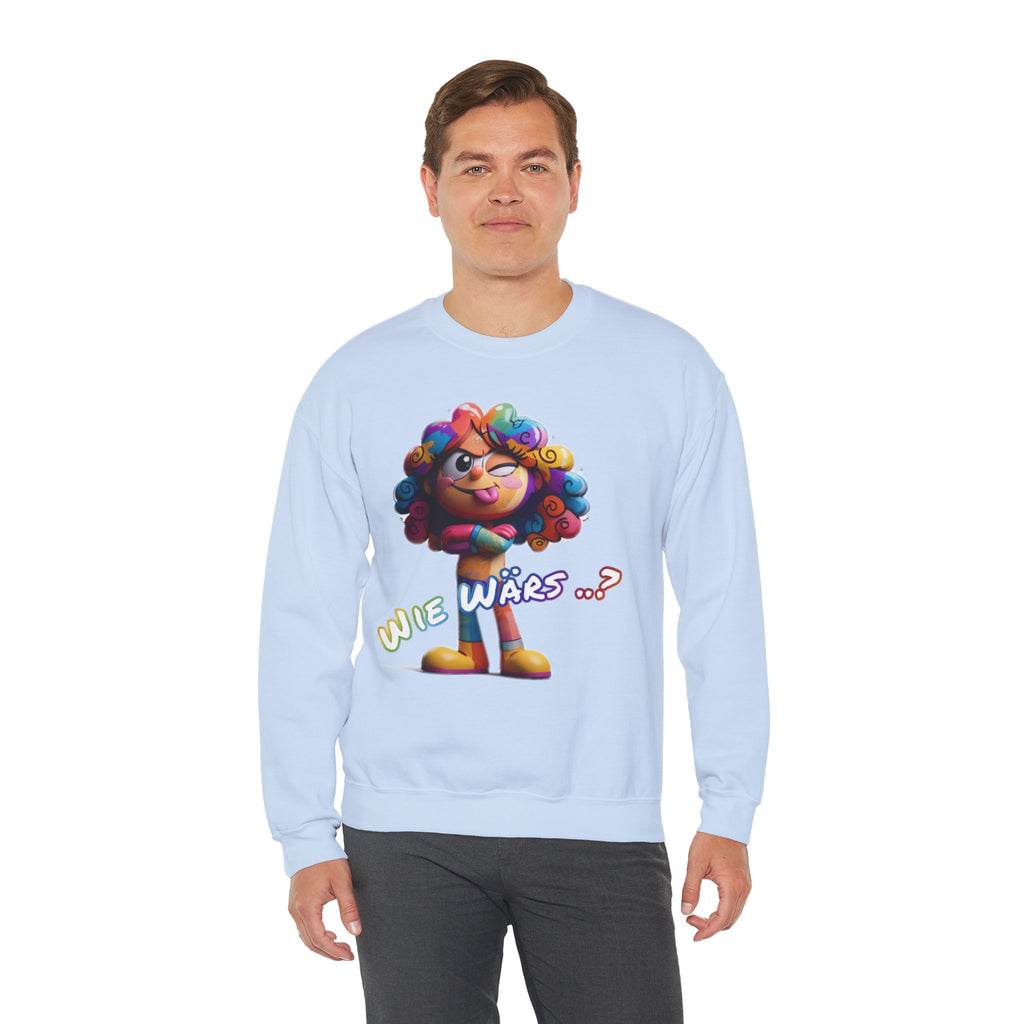 Sweatshirt „Wie wärs .. ?“ | Humor | Phönix-Potsdam®