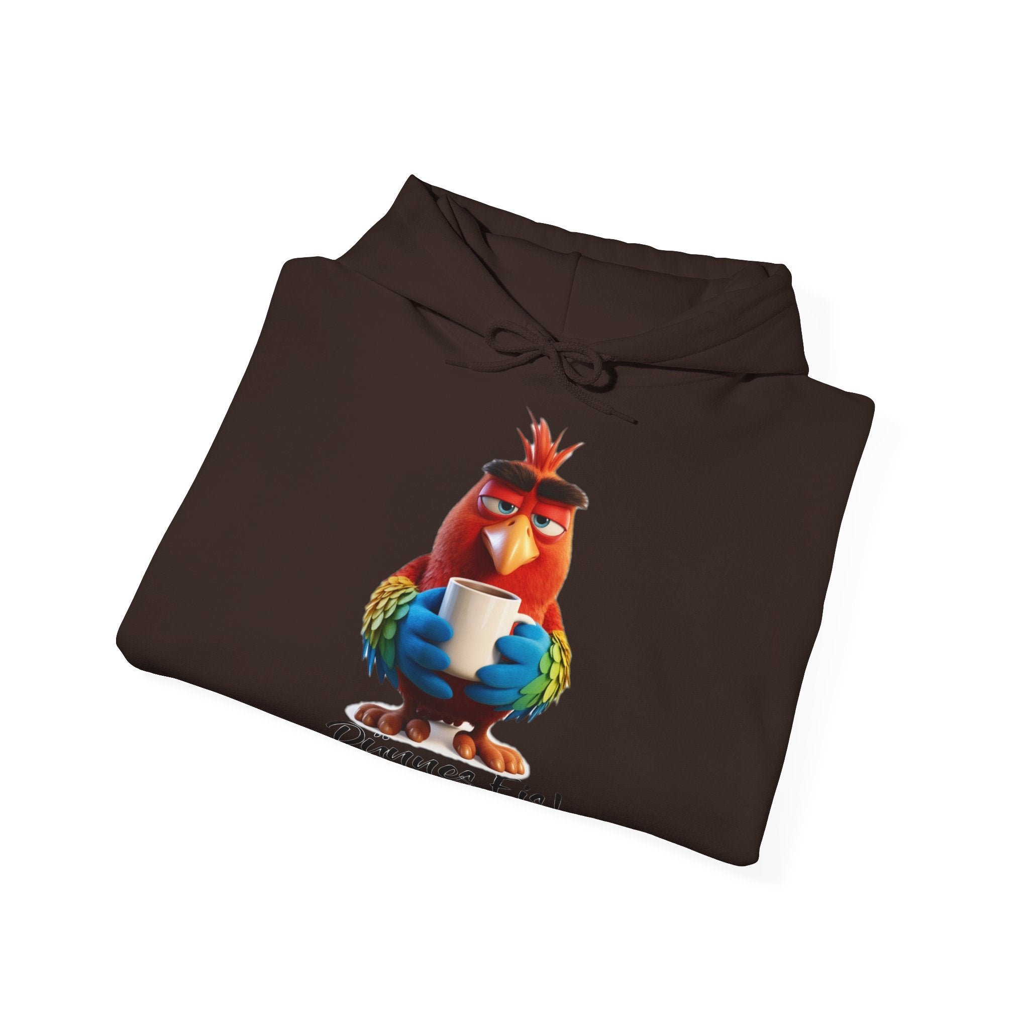 Papagei „Dünnes Eis!“ Hoodie | Humor | Phönix-Potsdam®
