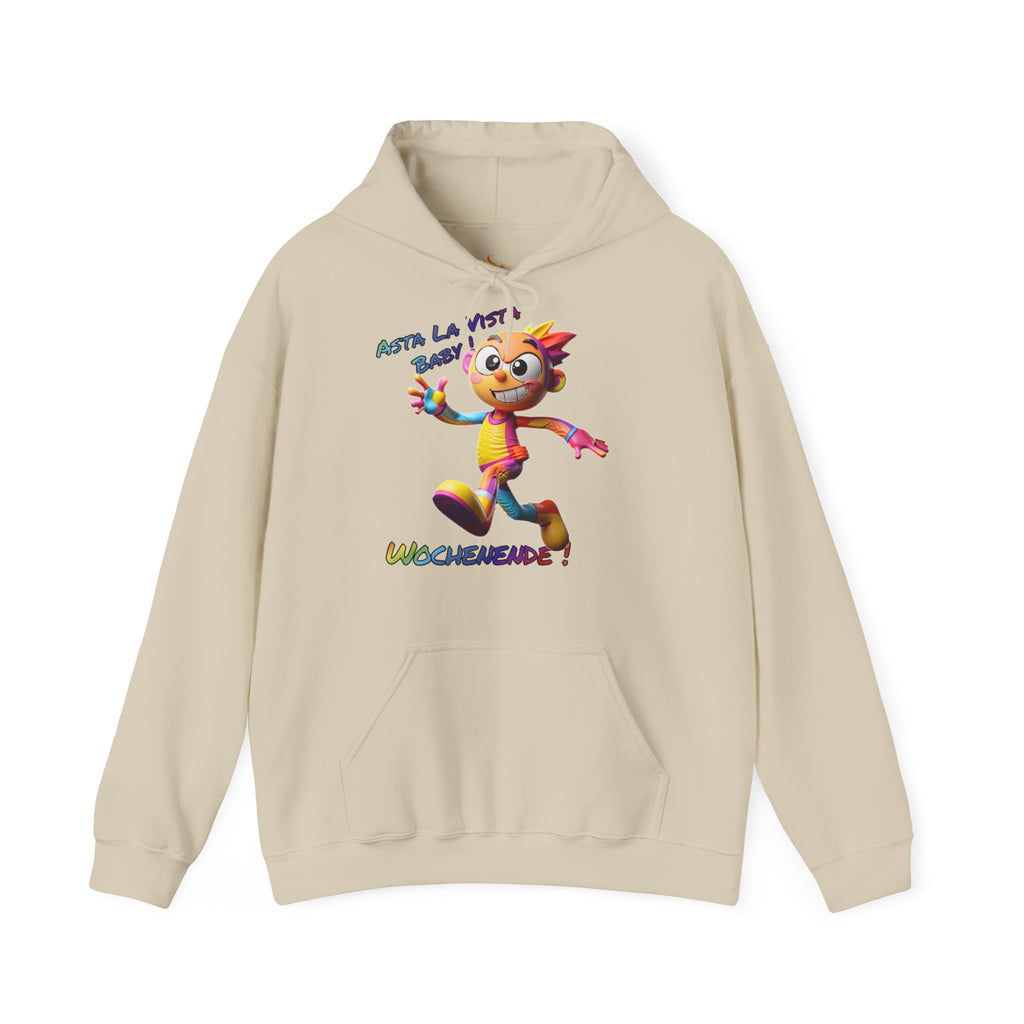 Hoodie „Asta la Vista, Baby! – Wochenende!“ | Humor | Phönix-Potsdam®
