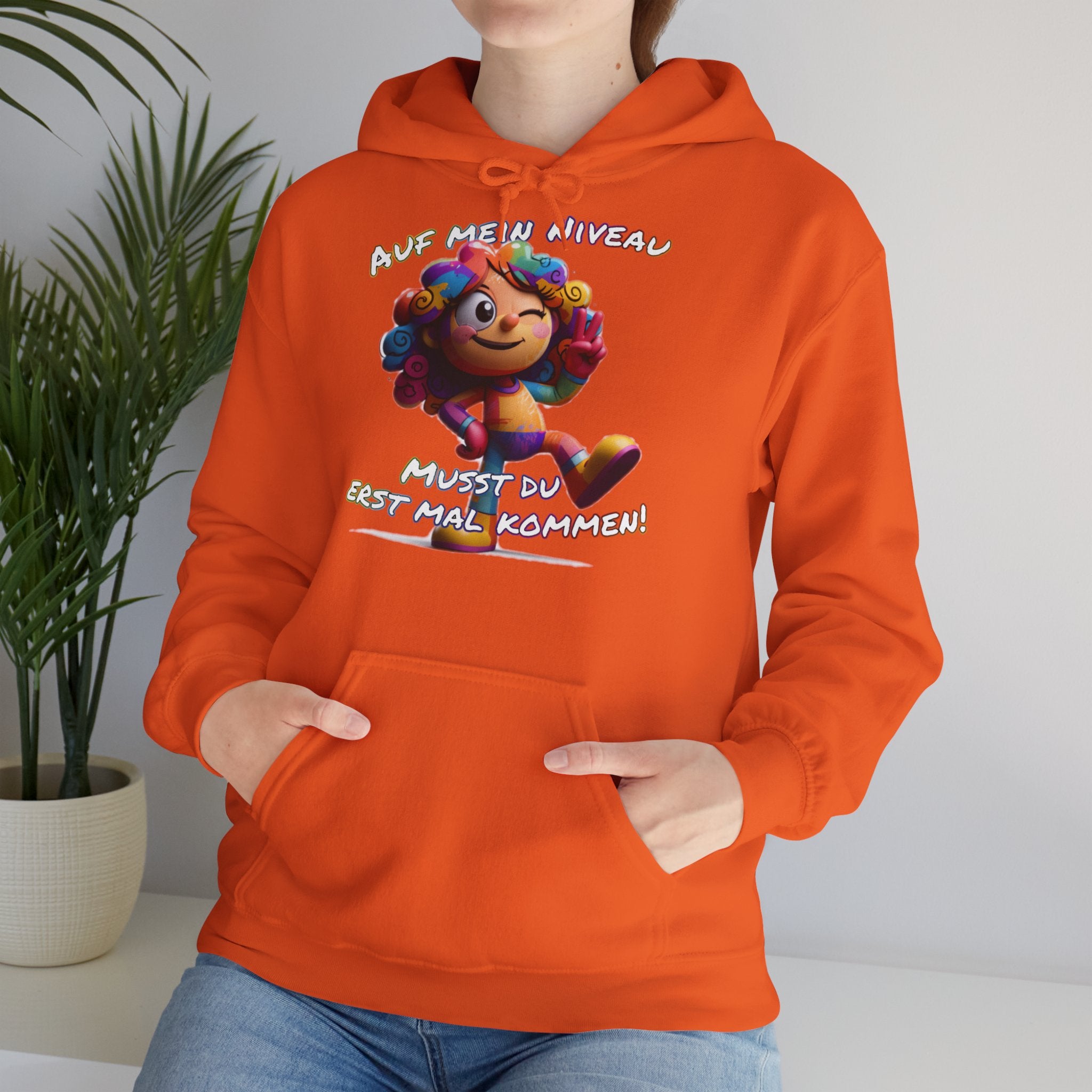 „Auf mein Niveau musst du erst mal kommen!“ Hoodie | Humor | Phönix-Potsdam®