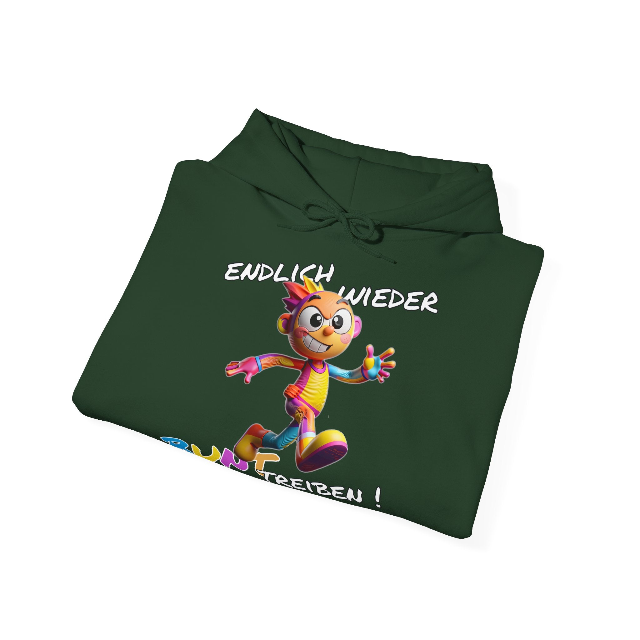 Hoodie „Endlich wieder BUNT treiben!“ | Humor | Phönix-Potsdam®