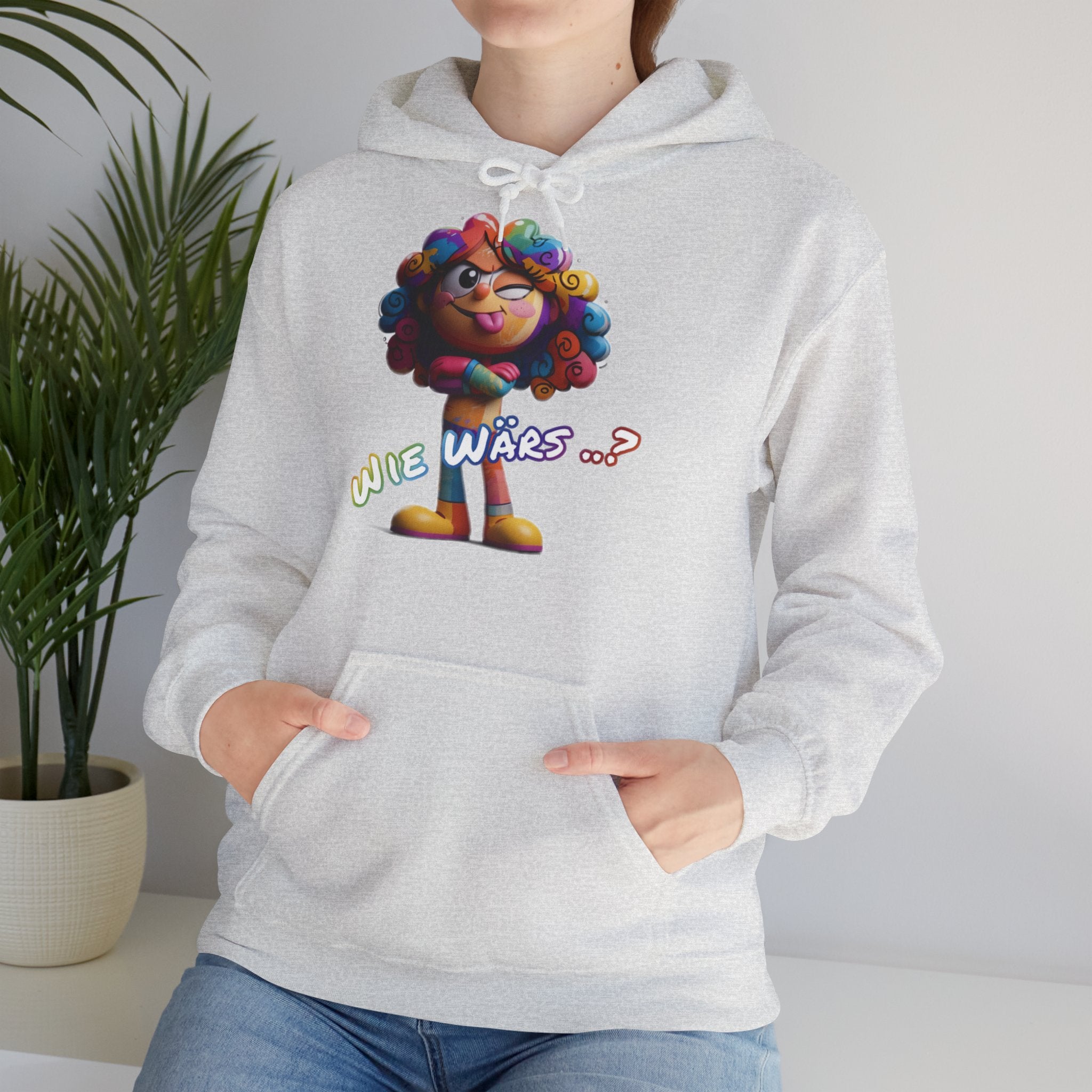 Hoodie „Wie wärs .. ?“ | Humor | Phönix-Potsdam®