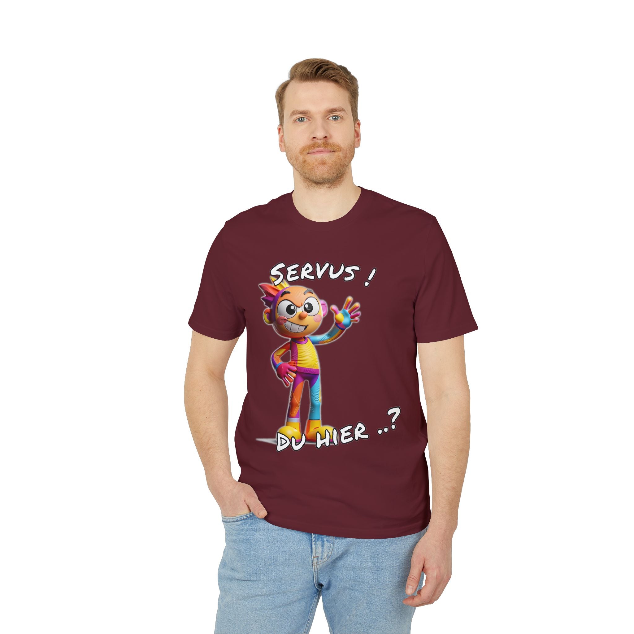 T-Shirt „Servus! Du hier..?“ | Humor | Phönix-Potsdam®