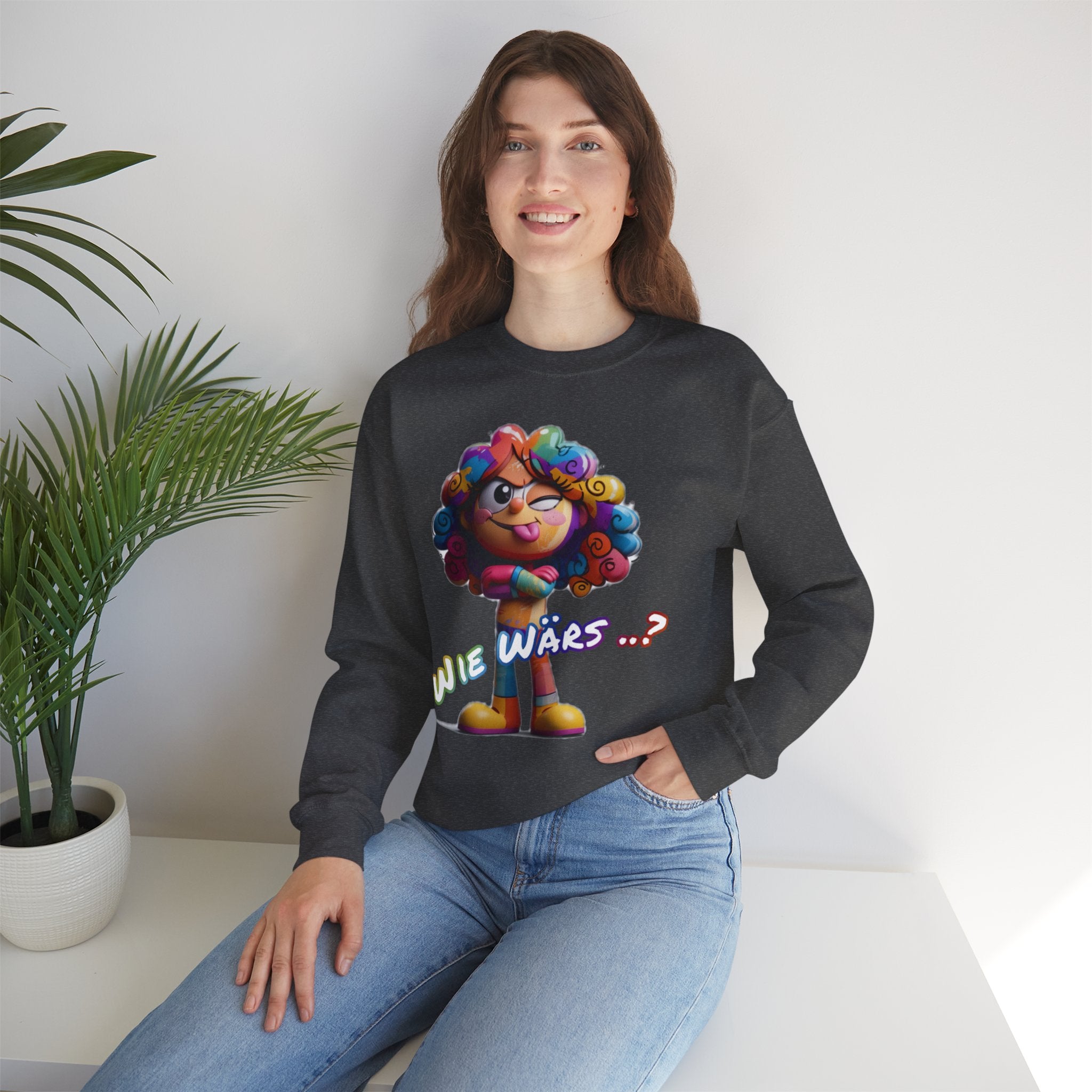 Sweatshirt „Wie wärs .. ?“ | Humor | Phönix-Potsdam®