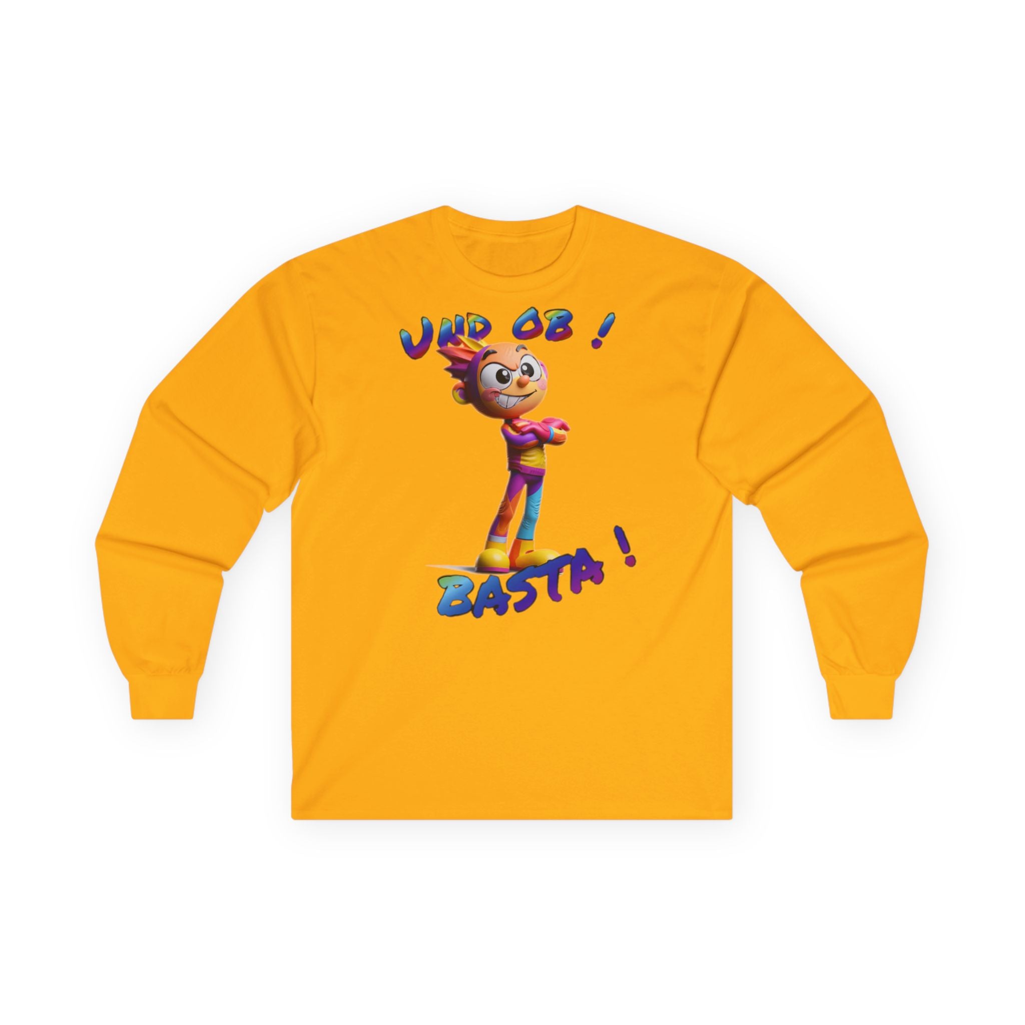 Langarmshirt „Und ob! Basta!“ | Humor | Phönix-Potsdam®