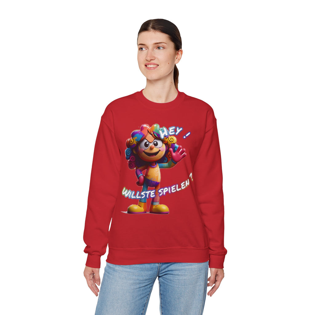 Sweatshirt „Hey! Willste spielen?“ | Humor | Phönix-Potsdam®