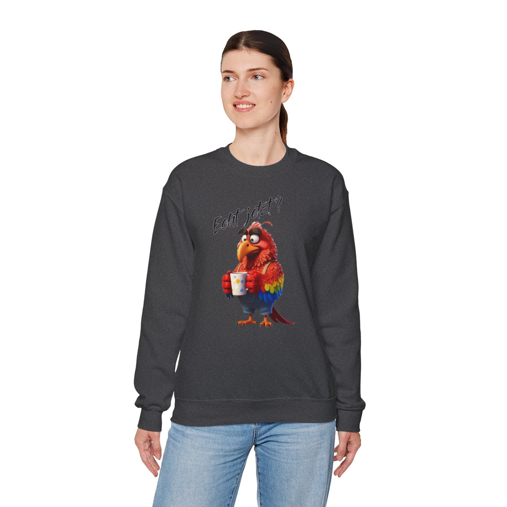 Papagei „Echt jetzt?“ Sweatshirt | Humor | Phönix-Potsdam®
